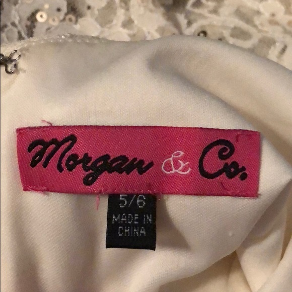 Lacey off-white prom dress 🌹 - Picture 8 of 8